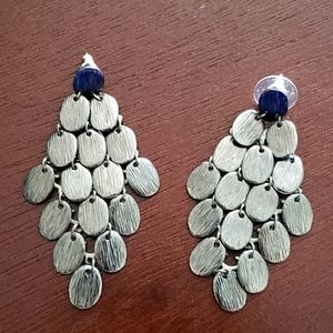 Gorgeous Dangle Silver-tone Earings